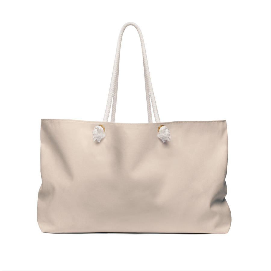 Custom Monogram Oversized Weekender Tote