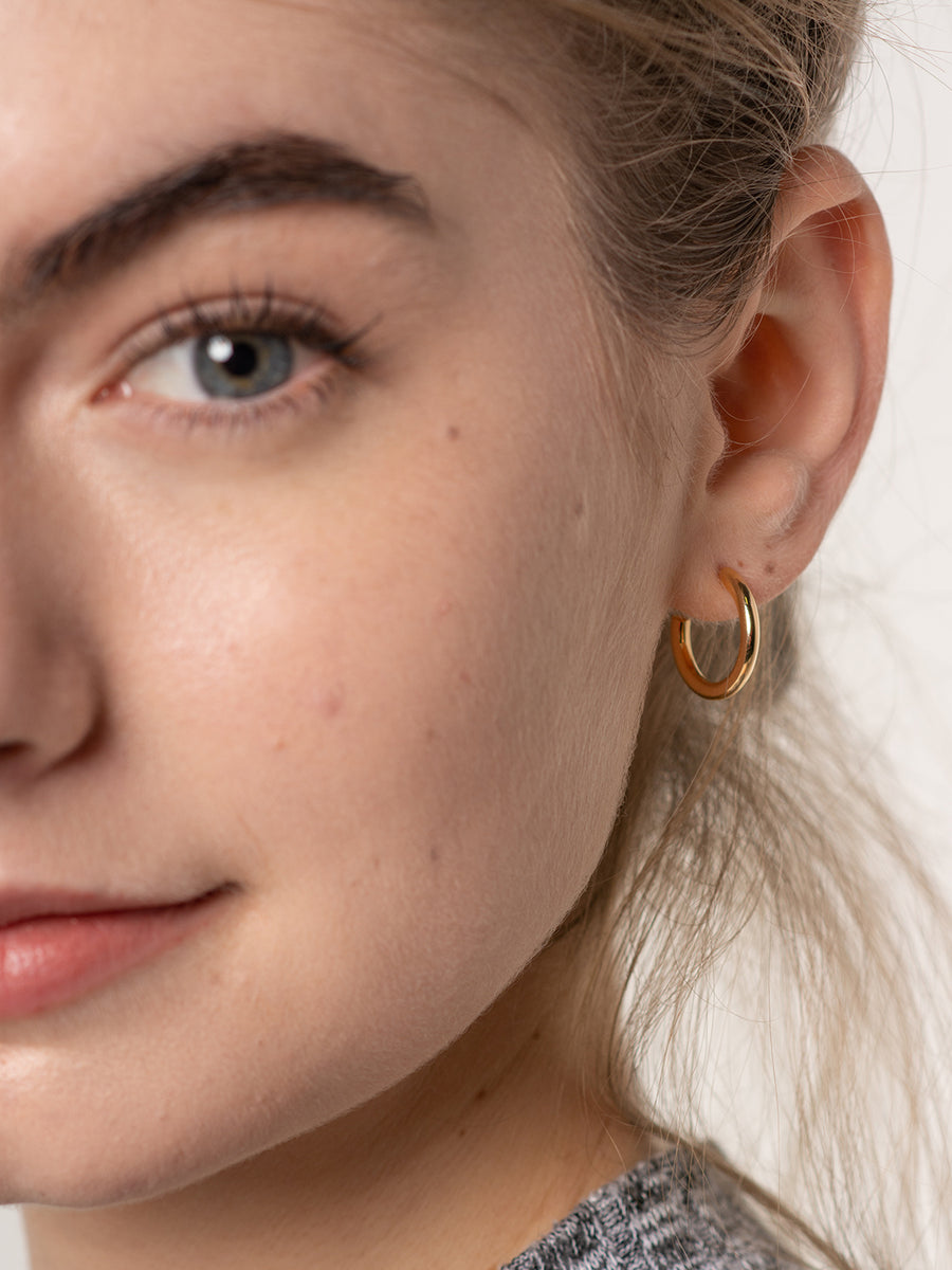 Semi Hoop Earrings