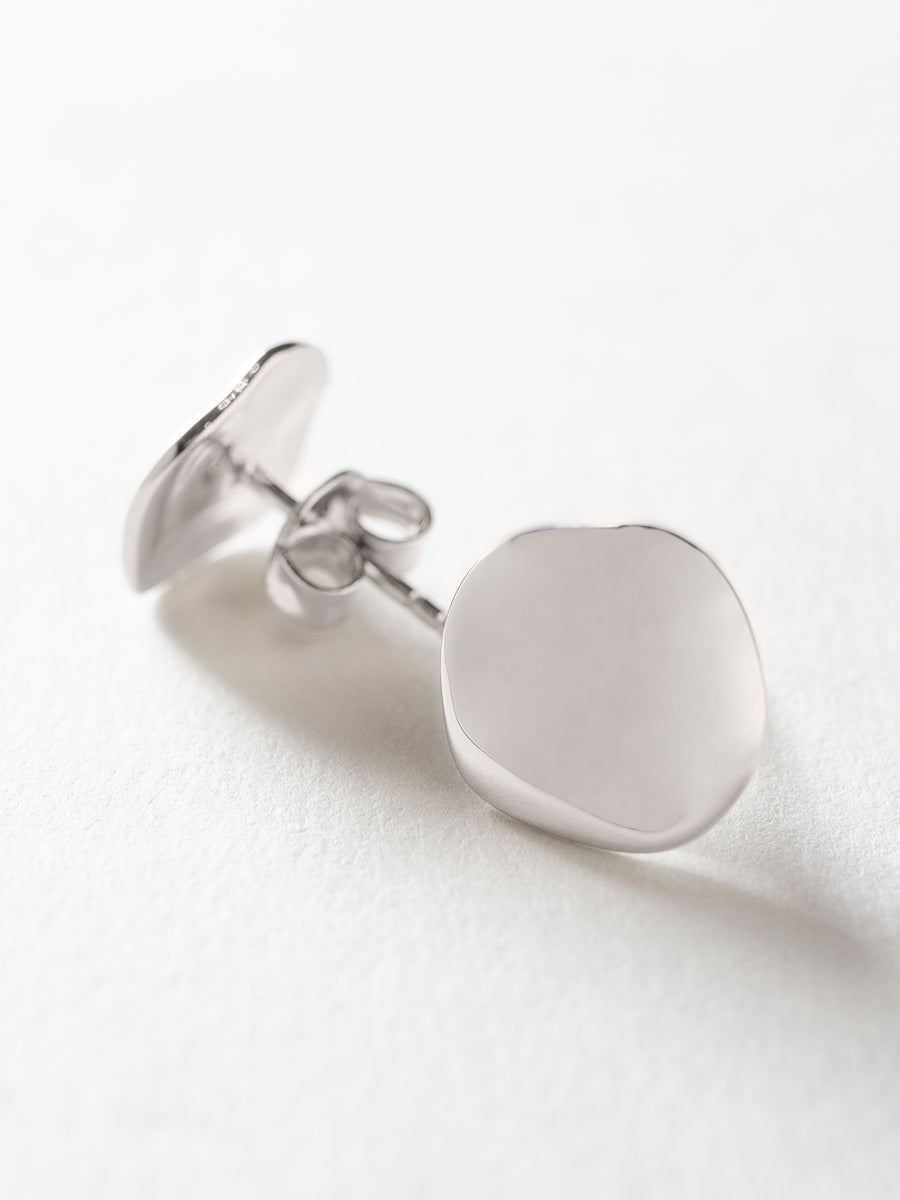 Hammered Sterling Silver Earrings