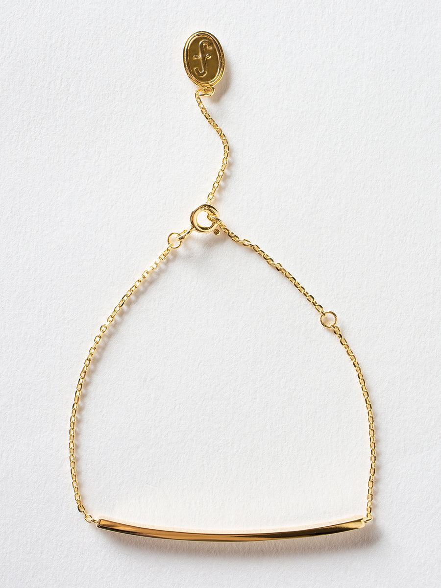 Gold Bar Bracelet