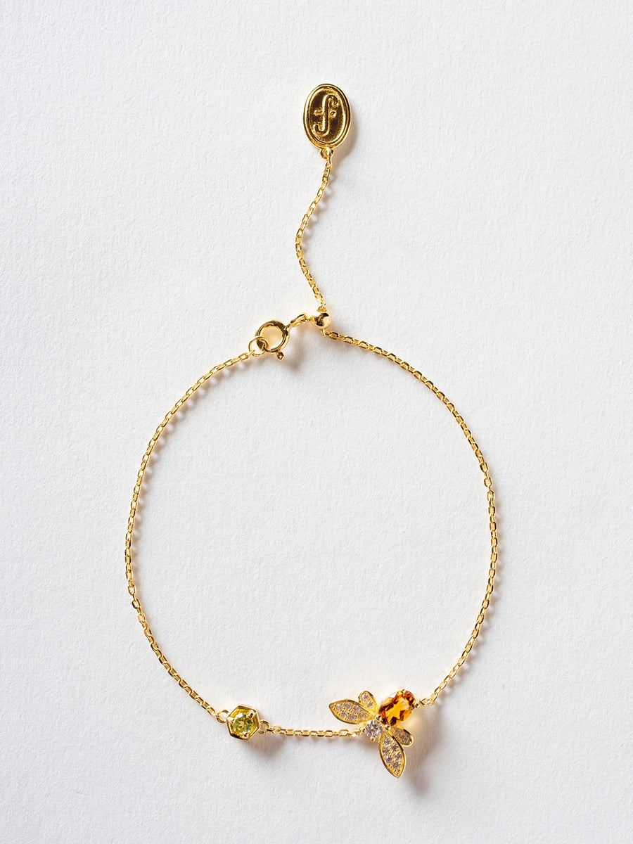 Bee Charm Bracelet