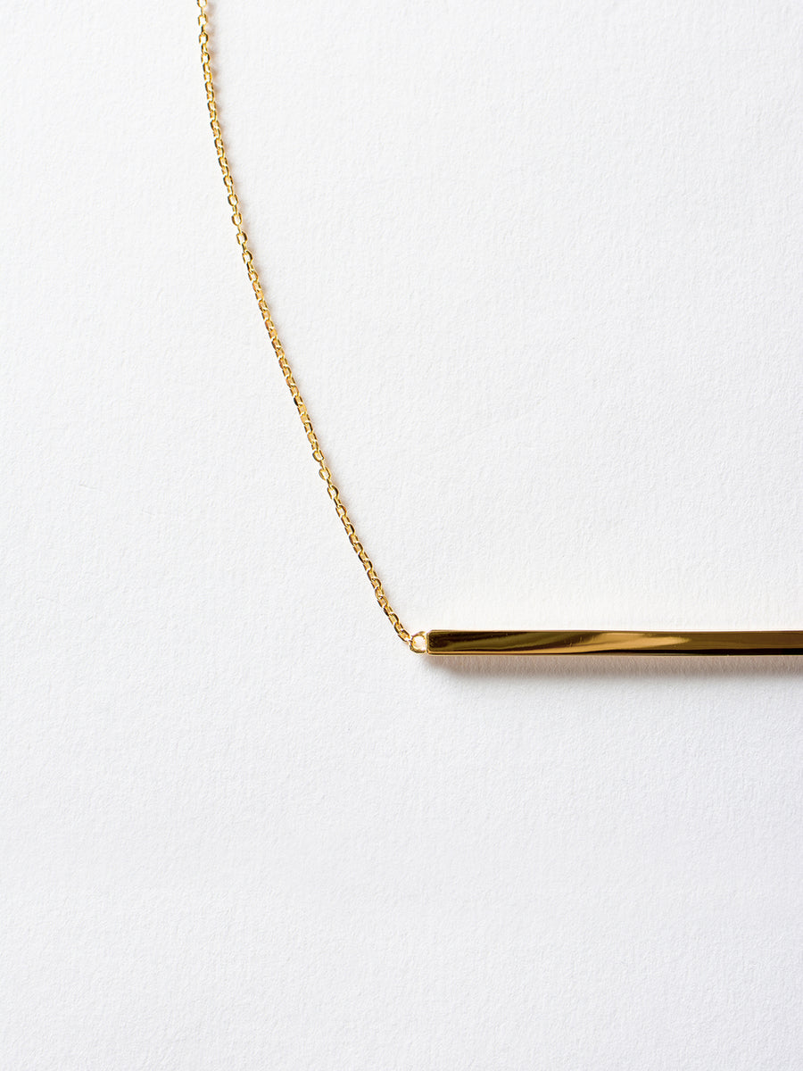 Gold Bar Necklace